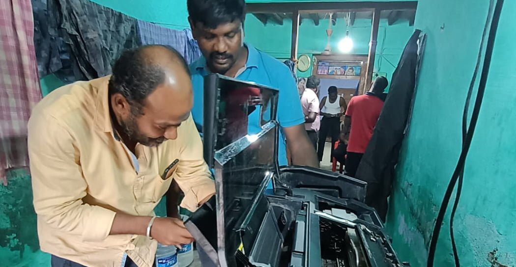 Free service camp held at Eral for flood relief work